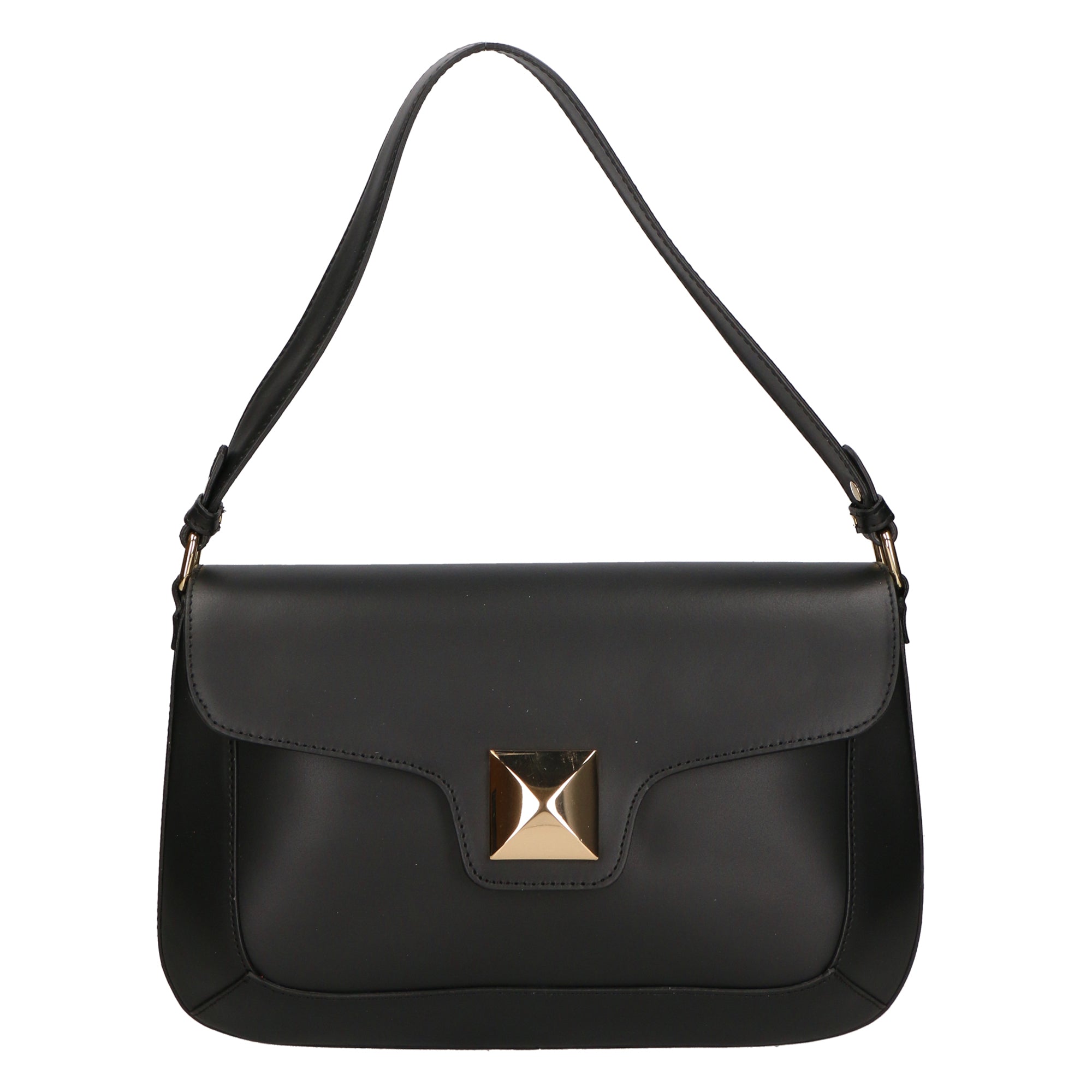 Astrea Borsa a spalla da donna 100% pelle 06015-P218 NERO Chiara Ferretti