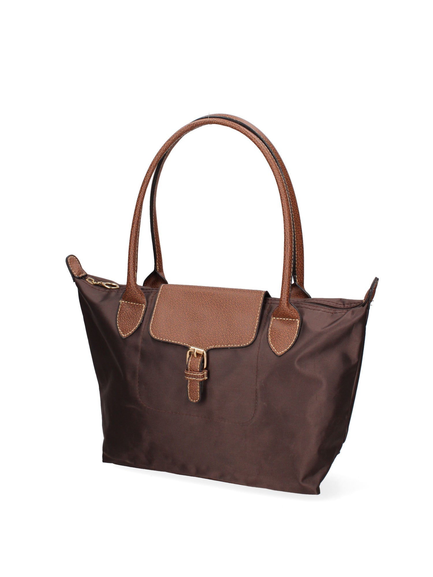 Elora Borsa a spalla da donna 100% Tessuto 432-COFFEE Chiara Ferretti