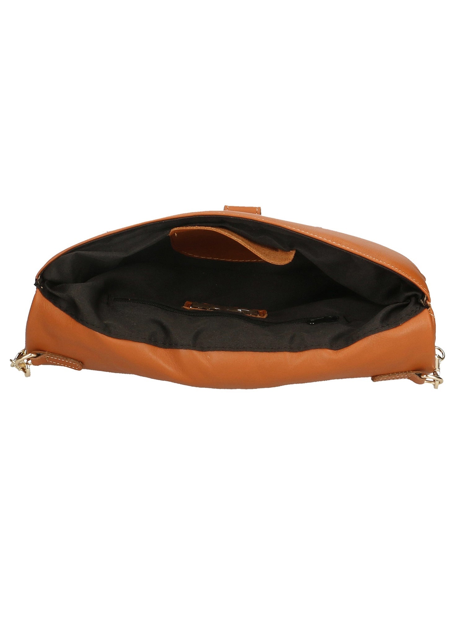 Eolian Borsa a mano da donna Vera pelle 1611-CUOIO COGNAC Chiara Ferretti