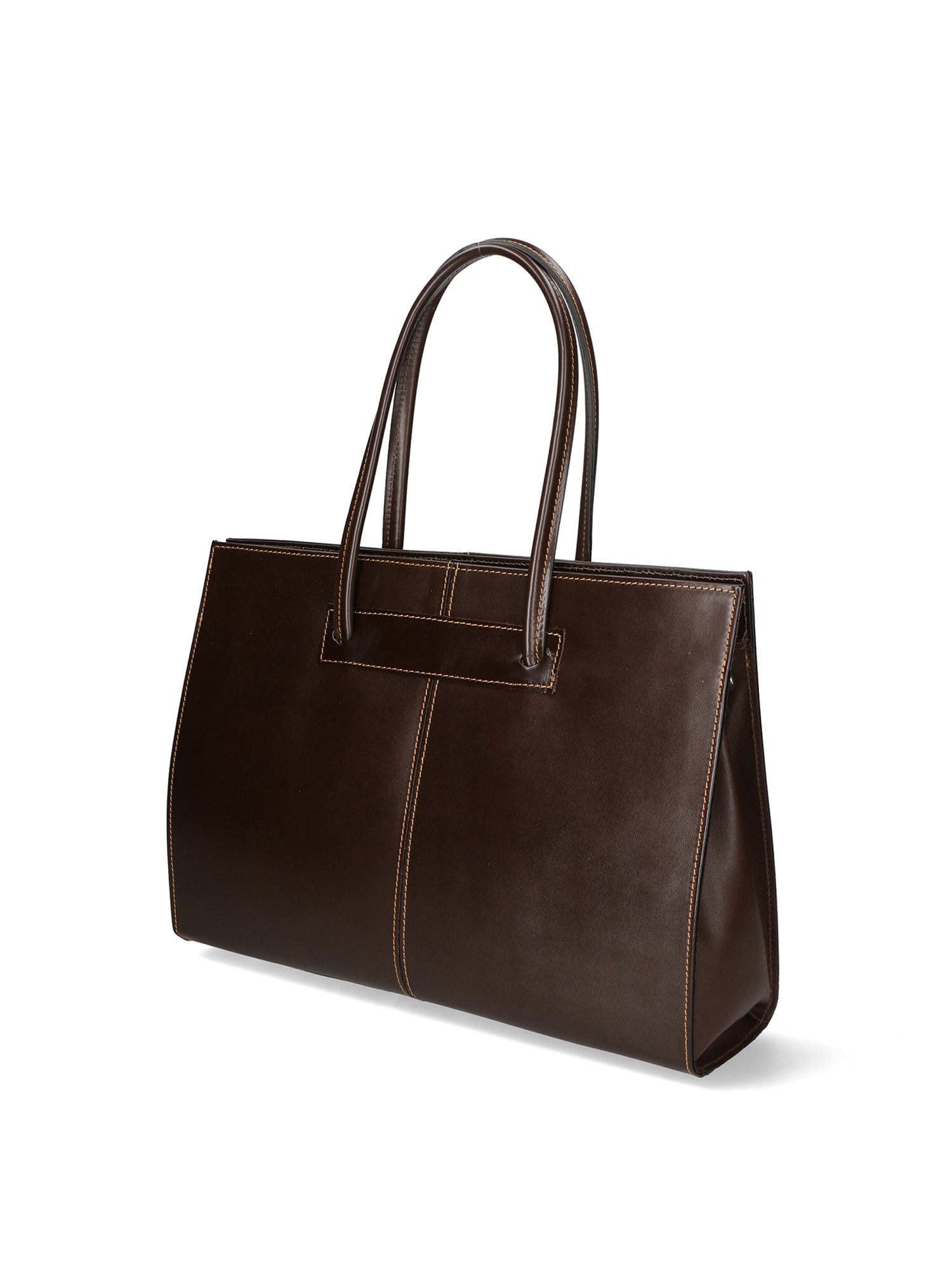 Eugenia Damenhandtasche aus echtem Leder, hergestellt in Italien, 29 x 40 x 10 cm
