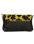 Alda Damen-Clutch aus echtem Leder, hergestellt in Italien, 10 x 18 x 5 cm