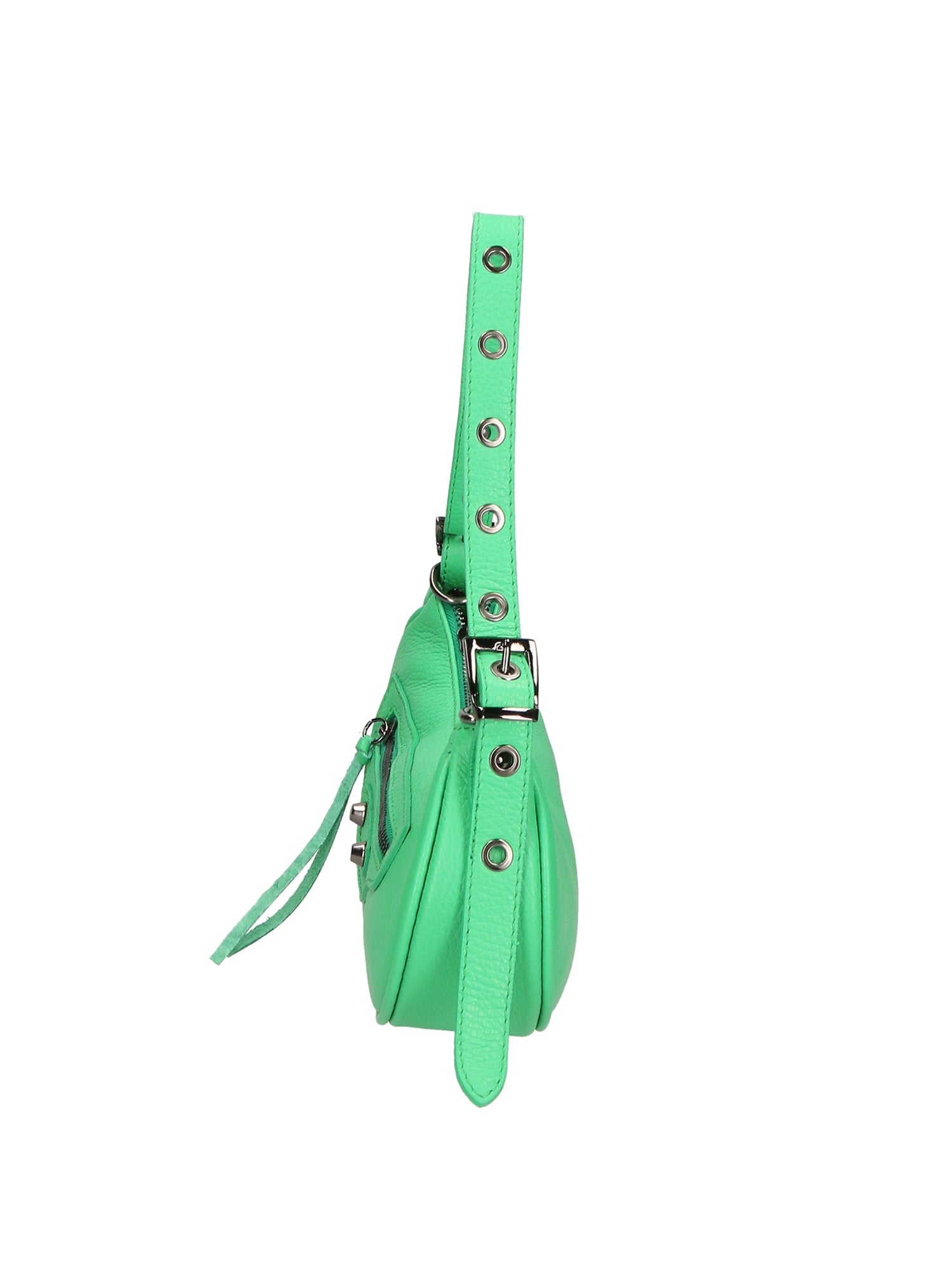 Galatea Borsa a spalla da donna Vera pelle 05708-D100 VERDE Chiara Ferretti