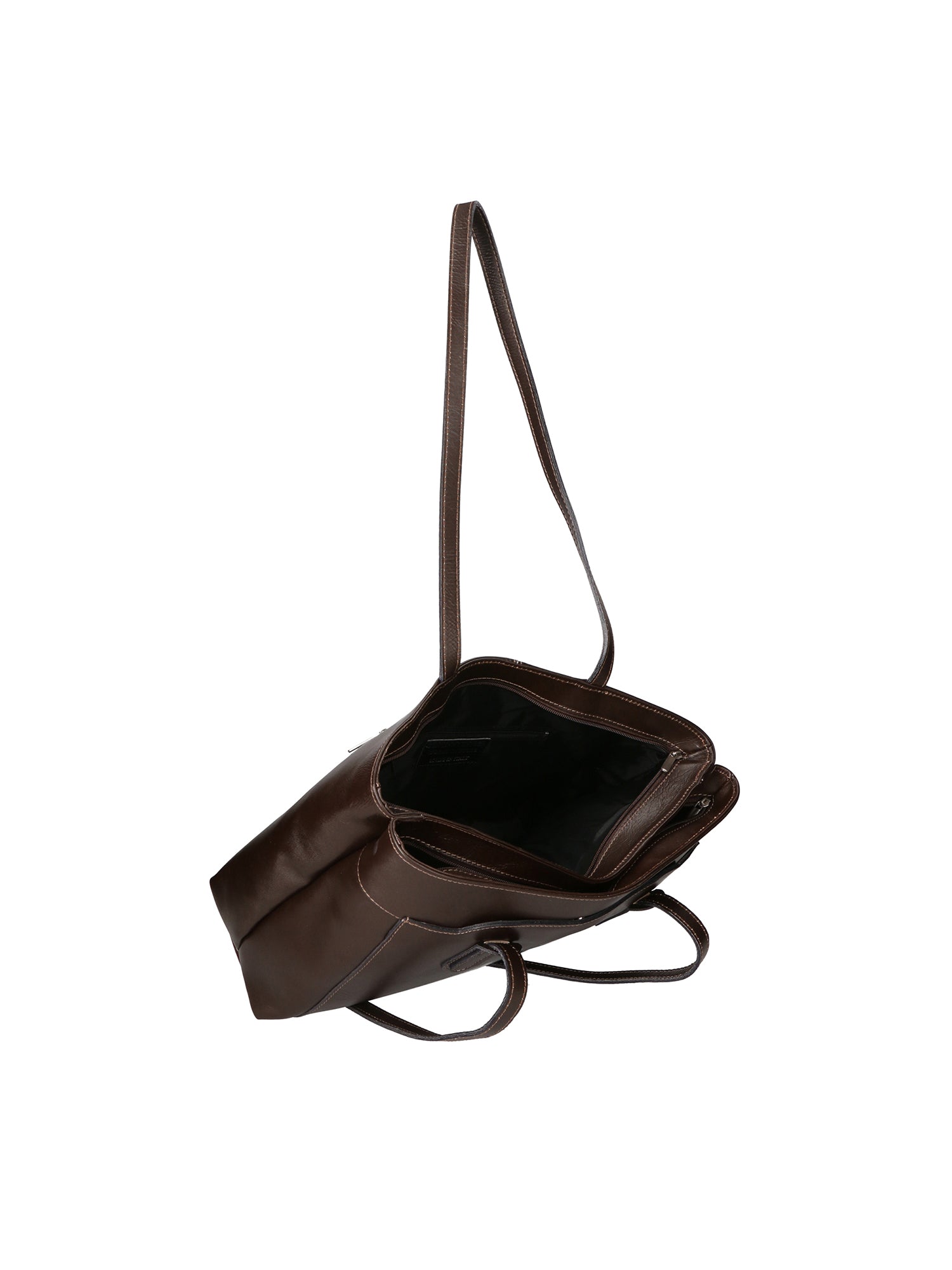 Flaviana Borsa a tracolla unisex Vera pelle 9117-NERO BLACK Chiara Ferretti