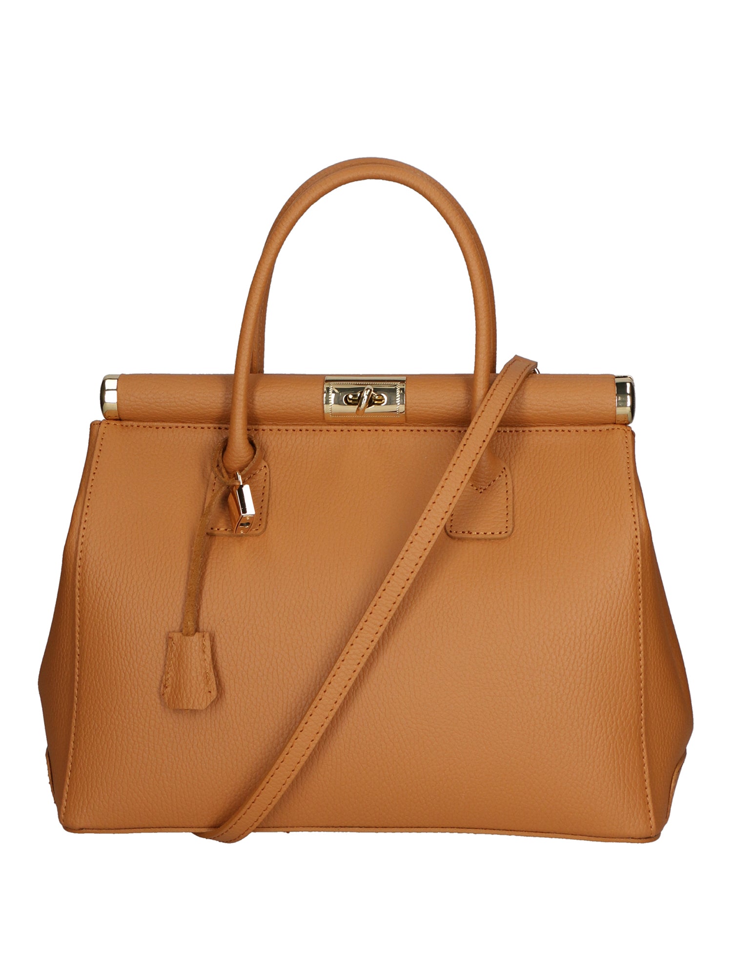 Aleria Borsa a mano da donna Vera pelle 8005-D44 CUOIO Chiara Ferretti
