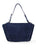 Borsa a Spalla in Vera Pelle Blu Jeans Chiara Ferretti