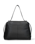 Borsa a Mano in Vera Pelle Nero