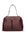 Borsa a Mano in Vera Pelle Bordeaux Chiara Ferretti
