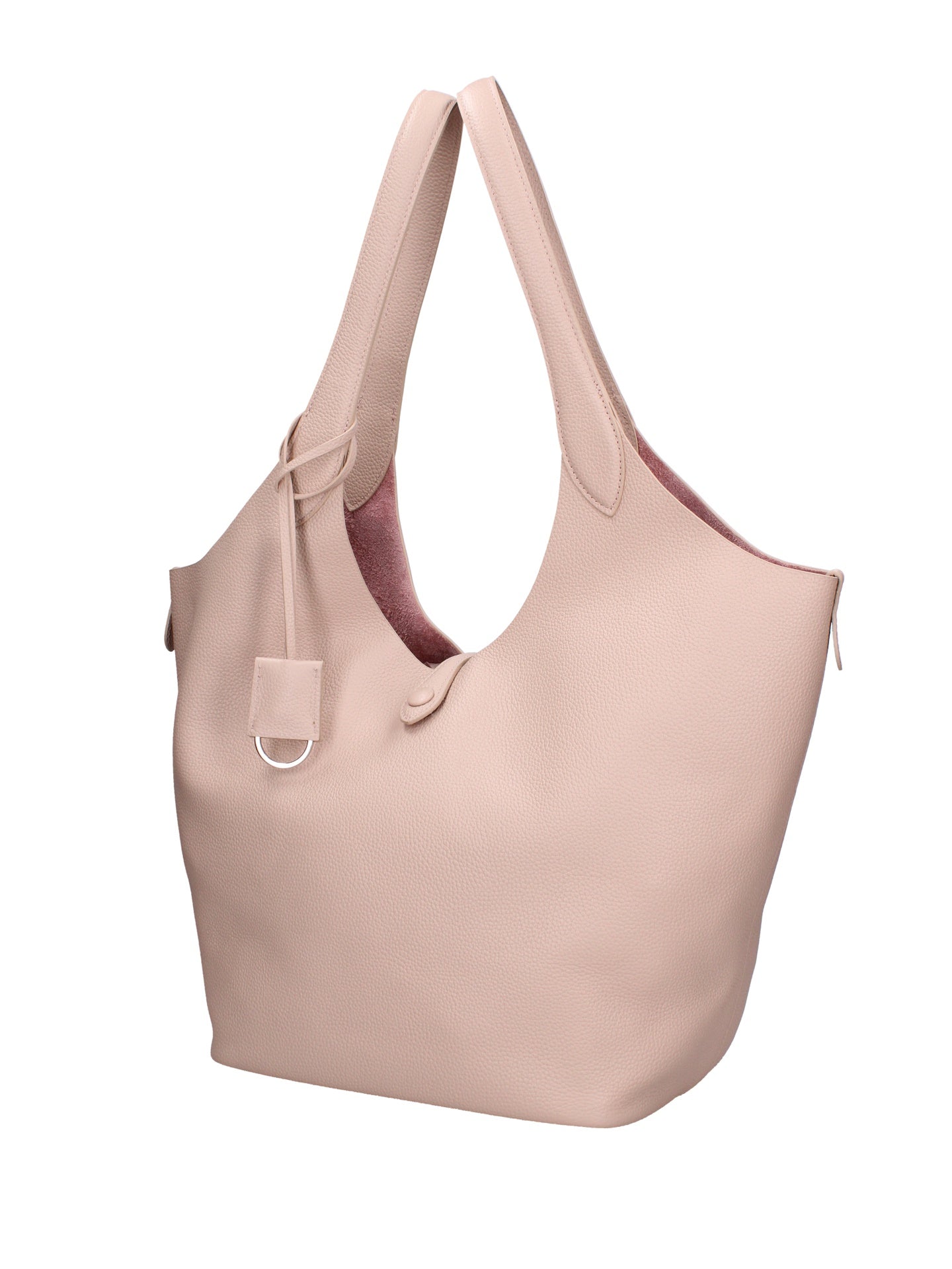 Borsa a Mano in Vera Pelle Nudo