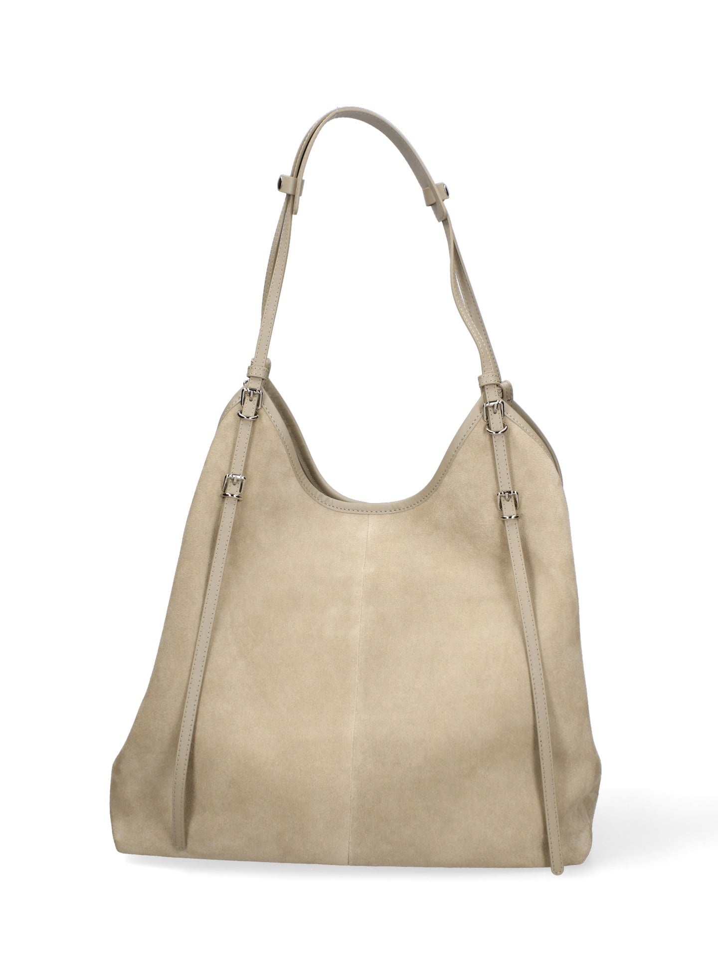 Borsa a Spalla in Vera Pelle Verde Chiara Ferretti