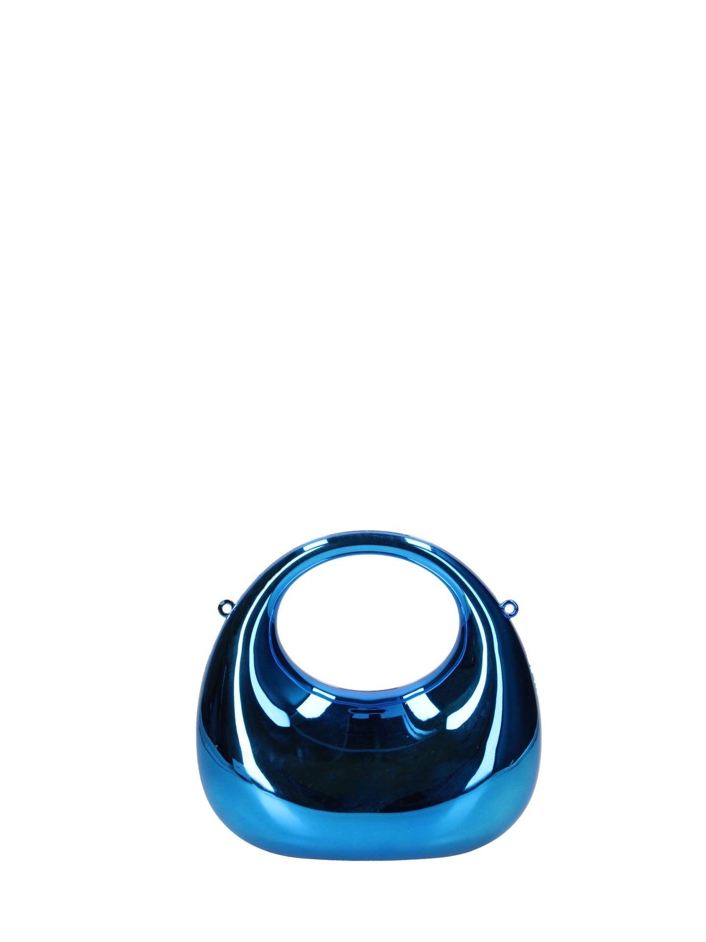 Borsa a Tracolla in Pvc Blue Jeans Chiara Ferretti