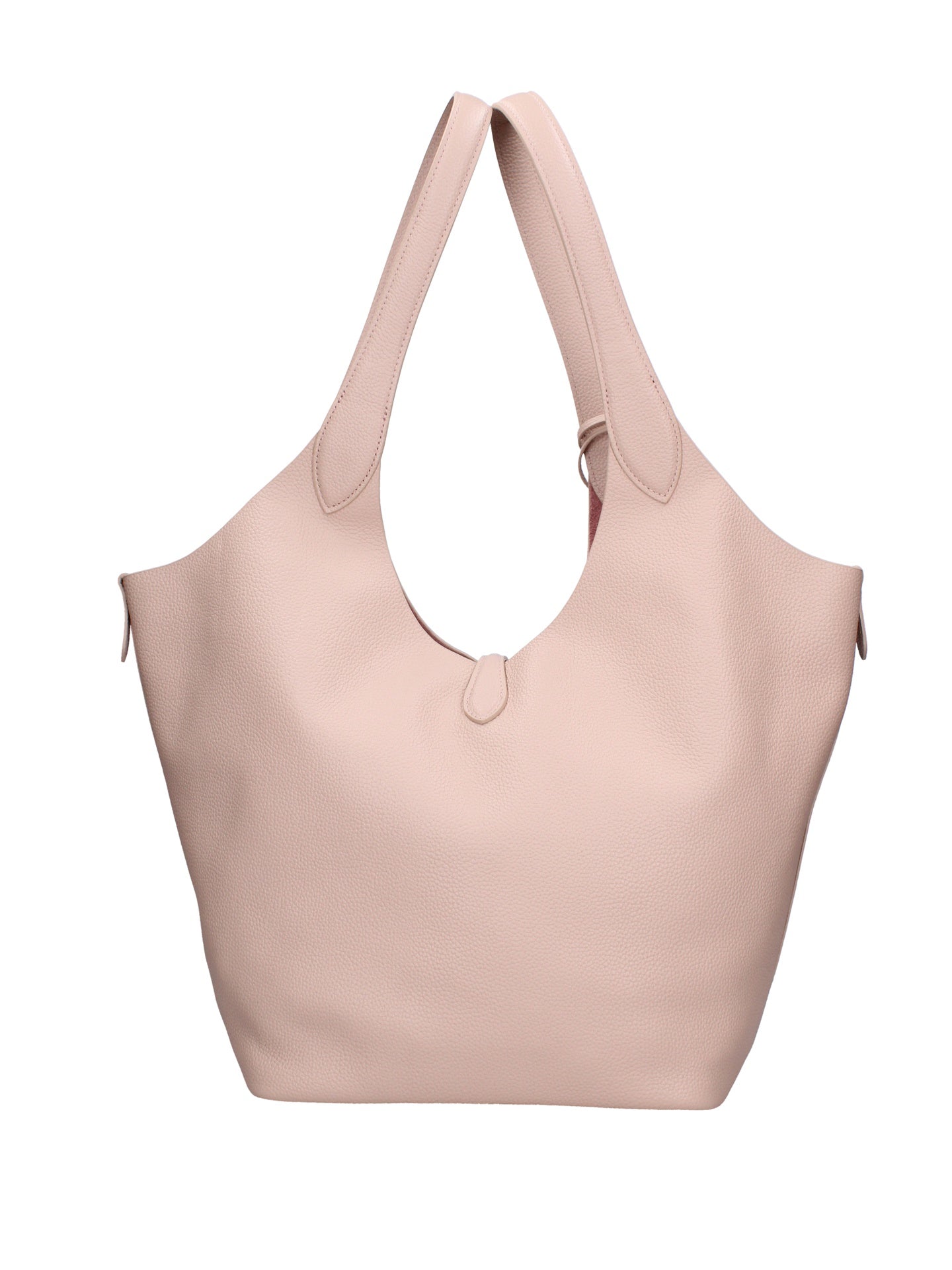 Borsa a Mano in Vera Pelle Nudo