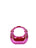 Borsa a Tracolla in Pvc Rosa Chiara Ferretti