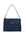 Borsa a Mano in Vera Pelle Blu Jeans Chiara Ferretti