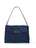 Borsa a Mano in Vera Pelle Blu Jeans Chiara Ferretti