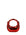 Borsa a Tracolla in Pvc Rosso Chiara Ferretti