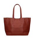 Borsa a Mano in 100% Cow Leather Rubino