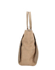 Borsa a Mano in Vera Pelle Cappuccino