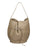 Borsa a Mano in Vera Pelle Cappuccino Chiara Ferretti