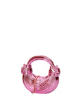 Borsa a Tracolla in Pvc Fuxia