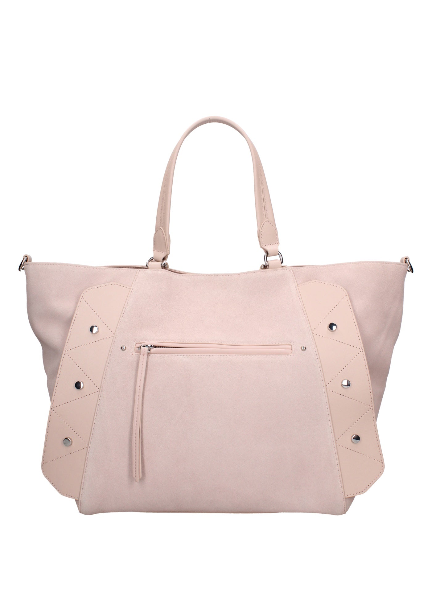 Borsa a Mano in Vera Pelle Cipria Chiara Ferretti