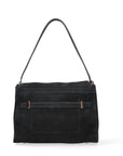 Borsa a Mano in Vera Pelle Nero