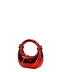 Borsa a Tracolla in Pvc Rosso