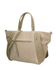 Borsa a Mano in Vera Pelle Verde