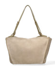 Borsa a Spalla in Vera Pelle Verde Chiara Ferretti