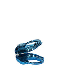 Borsa a Tracolla in Pvc Blue Jeans