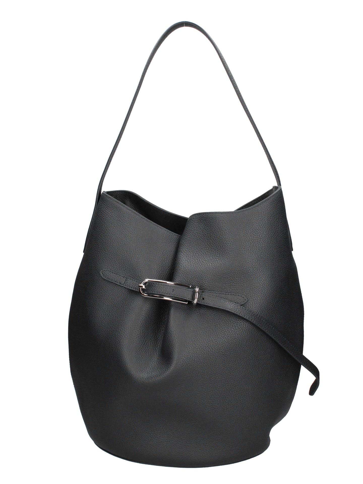 Borsa a Mano in Vera Pelle Nero Chiara Ferretti