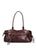 Borsa a Mano in Vera Pelle Bordeaux Chiara Ferretti