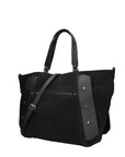 Borsa a Mano in Vera Pelle Nero