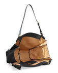Borsa a Spalla in Vera Pelle Nero