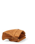 Borsa a Mano in Vera Pelle Cuoio Scuro