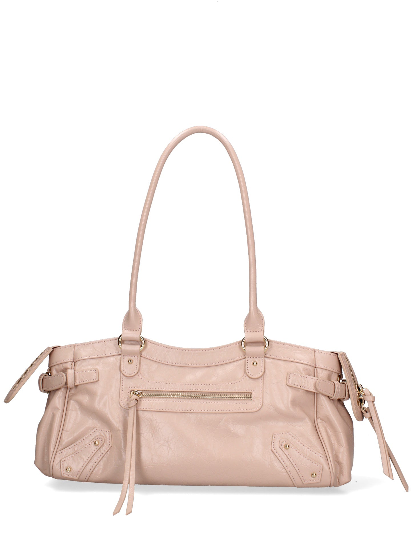 Borsa a Mano in Vera Pelle Nudo Chiara Ferretti