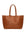 Borsa a Mano in 100% Cow Leather Cuoio Scuro Chiara Ferretti