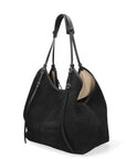 Borsa a Spalla in Vera Pelle Nero