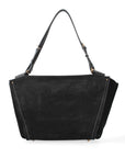 Borsa a Spalla in Vera Pelle Nero