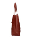 Borsa a Mano in 100% Cow Leather Rubino